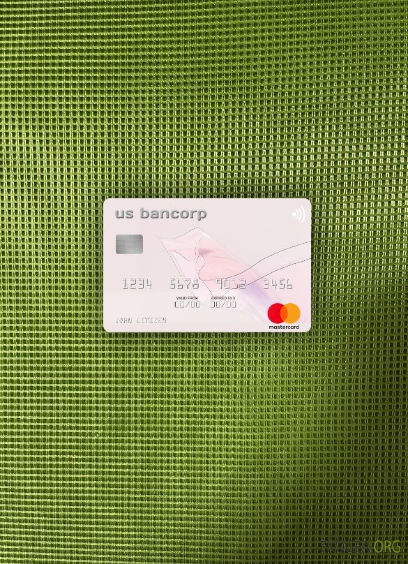 USA U.S. Bancorp Bank mastercard photolook recto